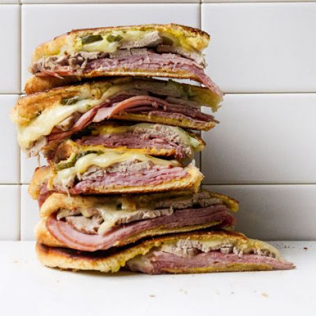 Cuban Style Medianoche Sandwich