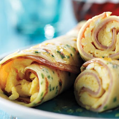 Sugar Shack Crêpes with Ham and Eggs