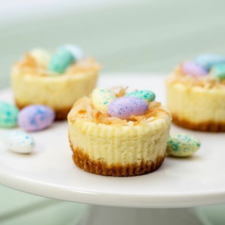 Easter Mini Cheesecakes