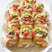 Mini Chicken Chimichangas