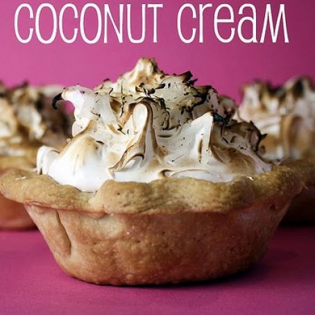 Mini Coconut Cream Pies