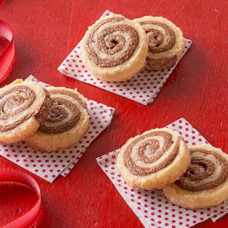 CHOCOLATE-COCONUT PINWHEELS