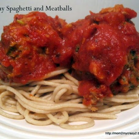 Healthy Spaghetti and Meatballs