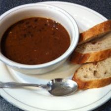 Black Bean Soup with a Hint of Orange