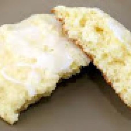 Lemon Ricotta Cookies with Lemon Glaze