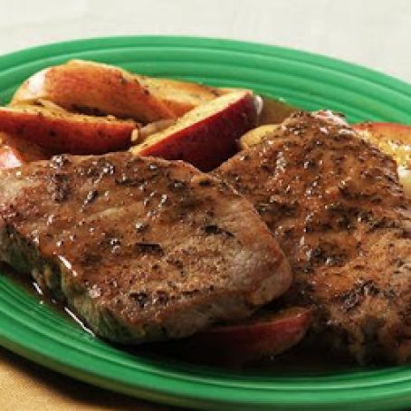McCormick's Apple Sage Pork Chops