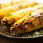 Parmesan Garlic Grilled Corn Recipe