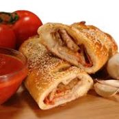 Pepperoni and Sausage Stromboli