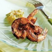Caribbean-spiced Shrimp with Pineapple Salsa