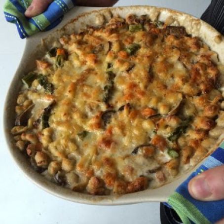 Bacon and Mushroom Spaetzle