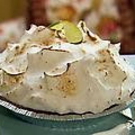 Key Lime Pie with Meringue Topping