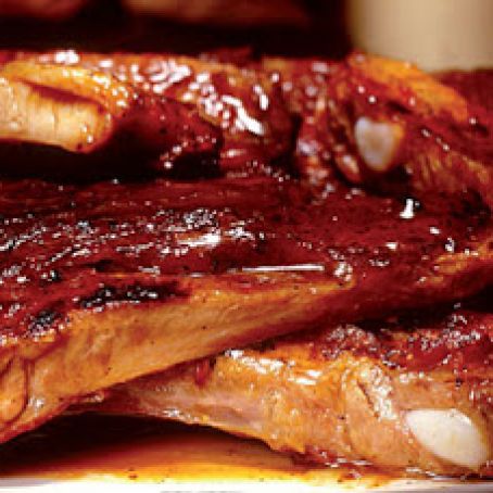 COSTILLAR DE CERDO EN SALSA DE BBQ TRADICIONAL