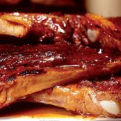 COSTILLAR DE CERDO EN SALSA DE BBQ TRADICIONAL