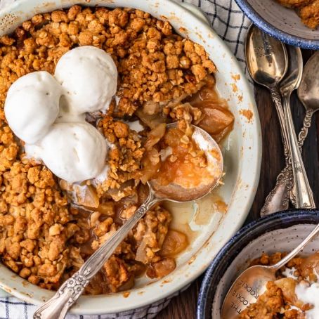 EASY APPLE CRISP RECIPE