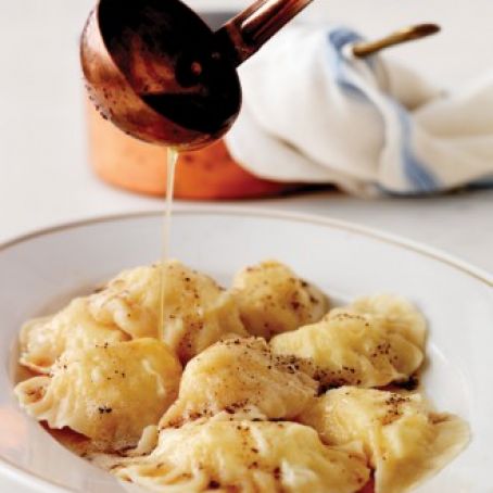 Pierogi with Potato Filling and Brown Butter