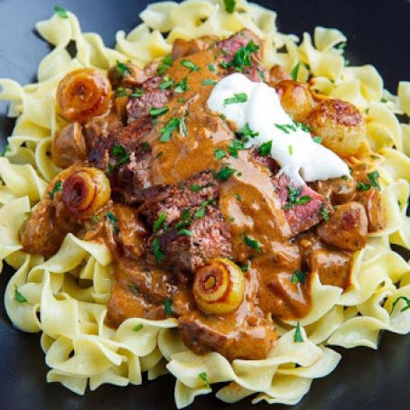 Steak Stroganoff