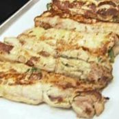 Spinach and Mint-Basil Pesto-Stuffed Pork Loin