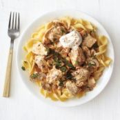 Chicken Stroganoff