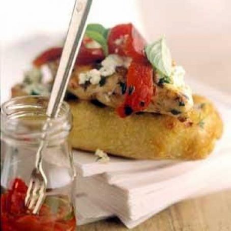 Chicken & Roasted Pepper Sandwich