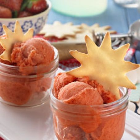 Strawberry Sorbet