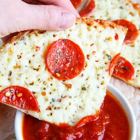 No Crust Pepperoni Pizza