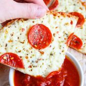 No Crust Pepperoni Pizza