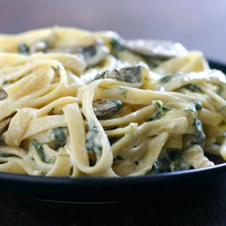 Spinach Fettuccini Alfredo