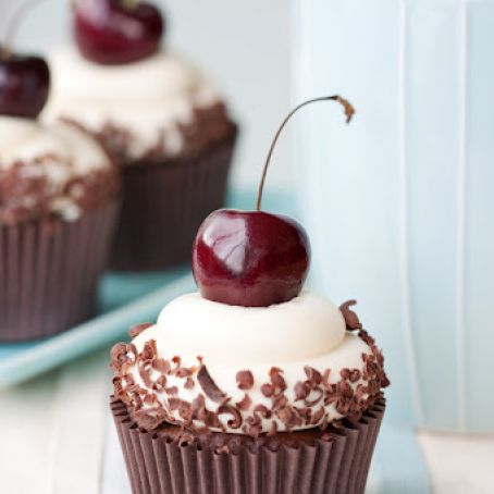 Black Forest Cake Cupcakes