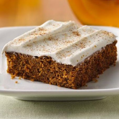 Frosted Cinnamon-Ginger Bars