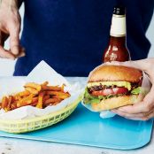 Black Bean-and-Shiitake Burgers