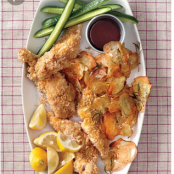 Baked Fish and Chips