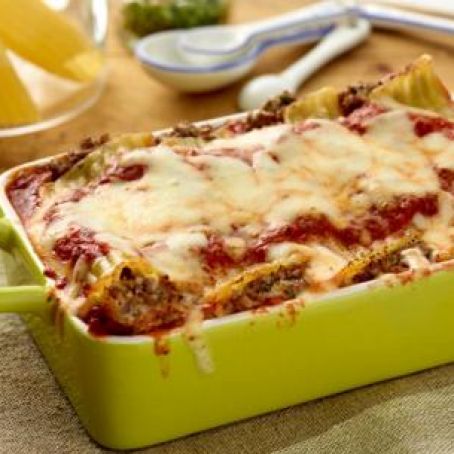 Manicotti - Beef and Cheese