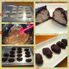 Chocolate Covered Coconut Candy Bars
