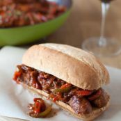 Italian Hot Sausage Sandwiches