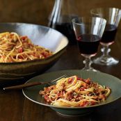 Spaghetti with Fresh Soppressata