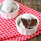 Powdered Chocolate Donut Holes (Low Carb)