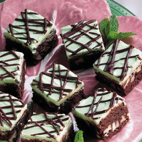 Mint-Chocolate Brownies