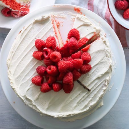Canada Day Layer Cake