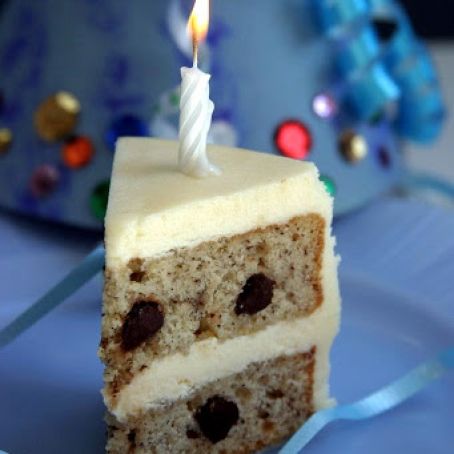 Banana Chocolate-Chip Cake