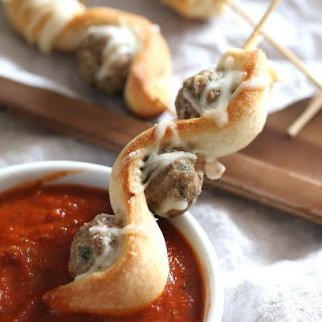 Meatball Sub on a Stick