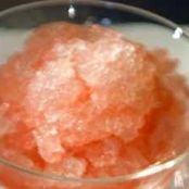 Pink Grapefuit Granita