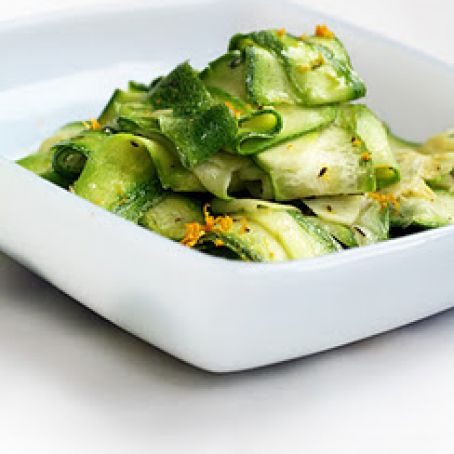 Shaved Zucchini
