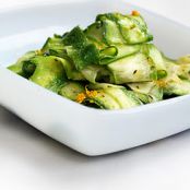 Shaved Zucchini
