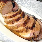 Pork Loin Stuffed with Prunes