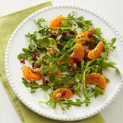 Clementine-Arugula Salad with Lime-Poppy Seed Dressing