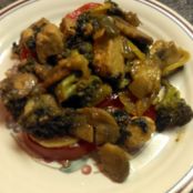 Vegetarian Chicken Teriyaki Stir Fry