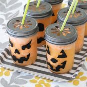 Fizzy Pumpkin Party Drinks