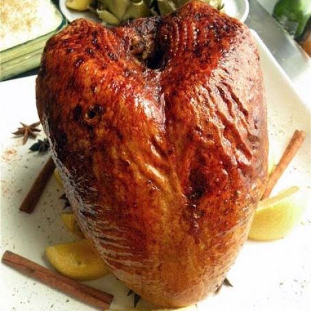 Whiskey Glazed Roasted Turkey