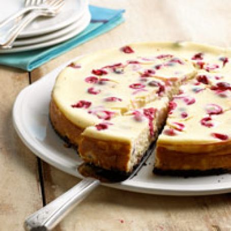 Dessert Misc: Cranberry Orange Cheesecake