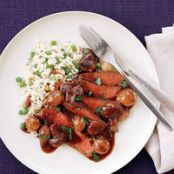 Steak with Burgundy Sauce